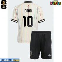 Japan Ritsu Doan #10 Auswärts Trikotsatz Kinder EM 2024 Kurzarm (+ Kurze Hosen)